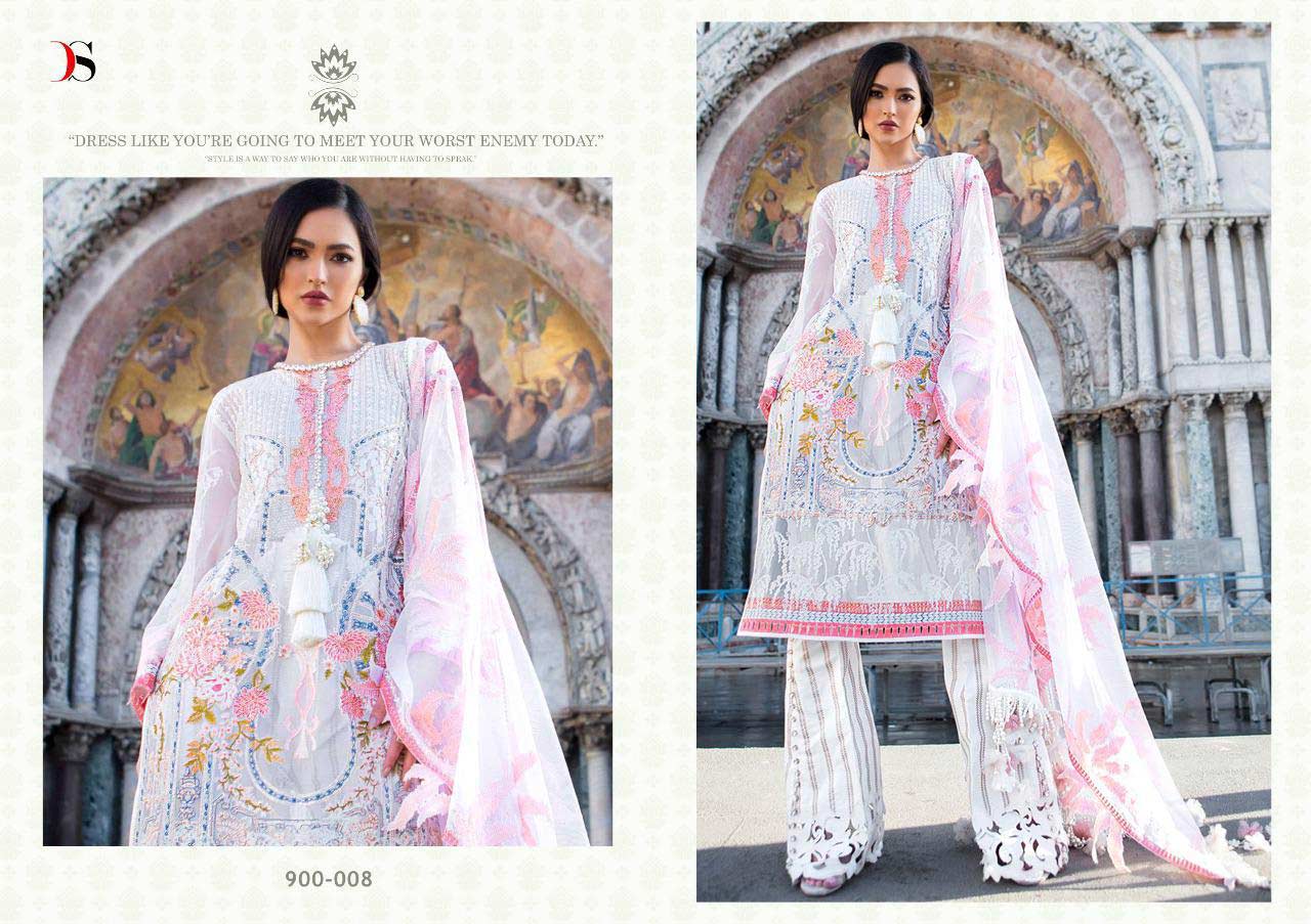 Sana Safinaz Lawn-19 Deepsy Cotton Embroidery Suit Sana Safinaz Lawn-19 Deepsy Cotton Embroidery Suit
